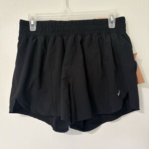 ASICS Women's Black Athletic Running Shorts